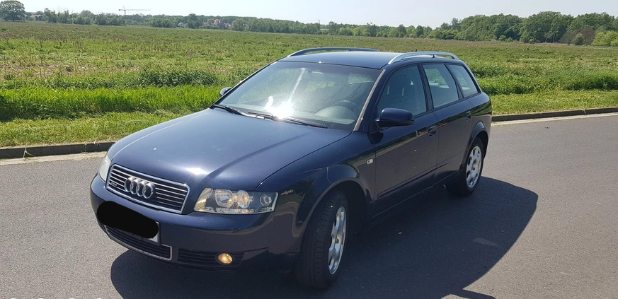 Audi A4 cena 13500 przebieg: 268000, rok produkcji 2004 z Wrocław małe 191